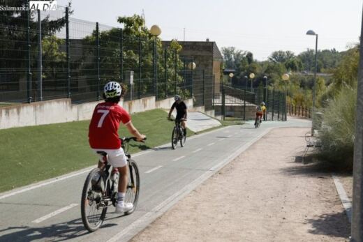 Salamanca pedaleará sobre 126 kilómetros de carril bici con nuevas obras previstas antes de fin de año
