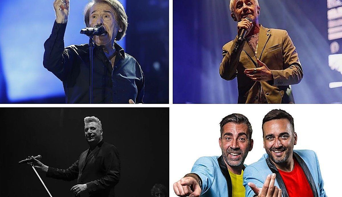 Cuatro noches de música y humor en la Plaza de Toros de Santander para cerrar el verano con todo lo grande