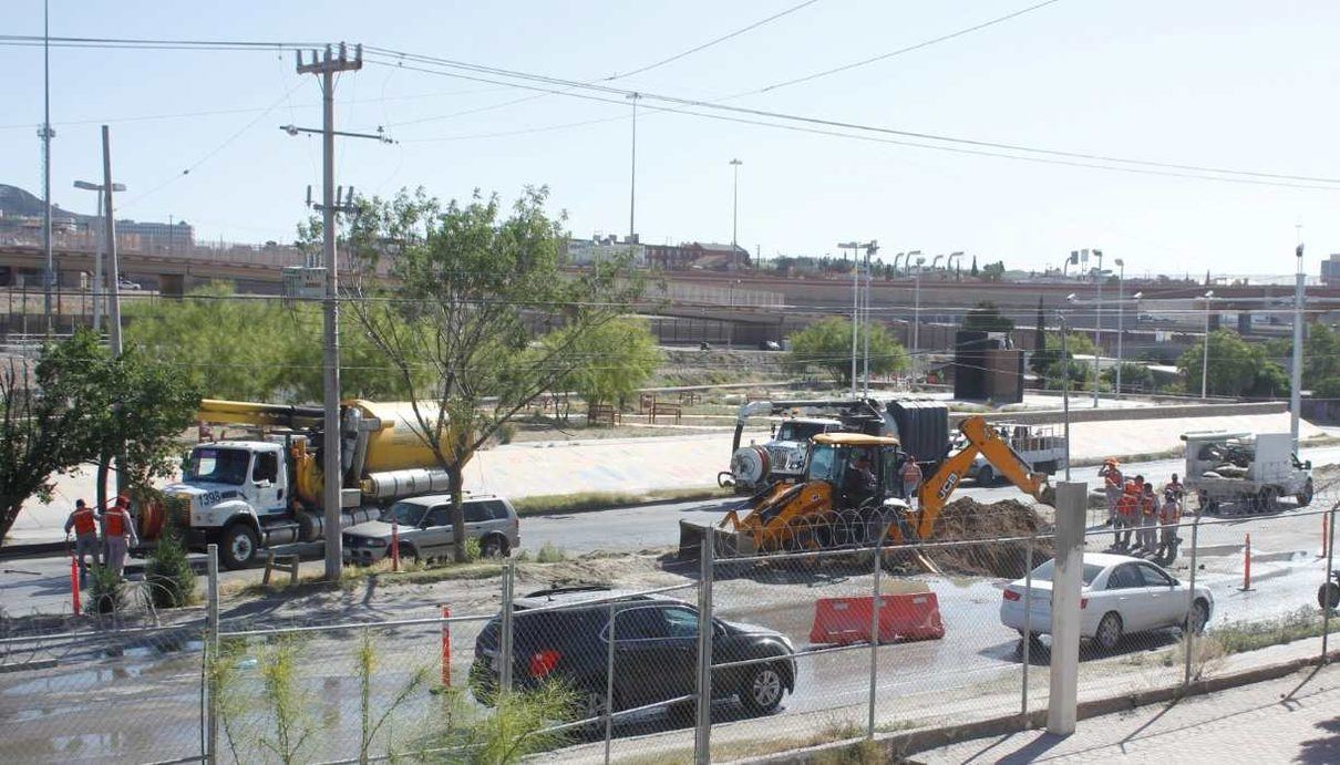 Santander pone en marcha un plan de 624.800 euros para salvar el colector hundido de Atilano Rodríguez