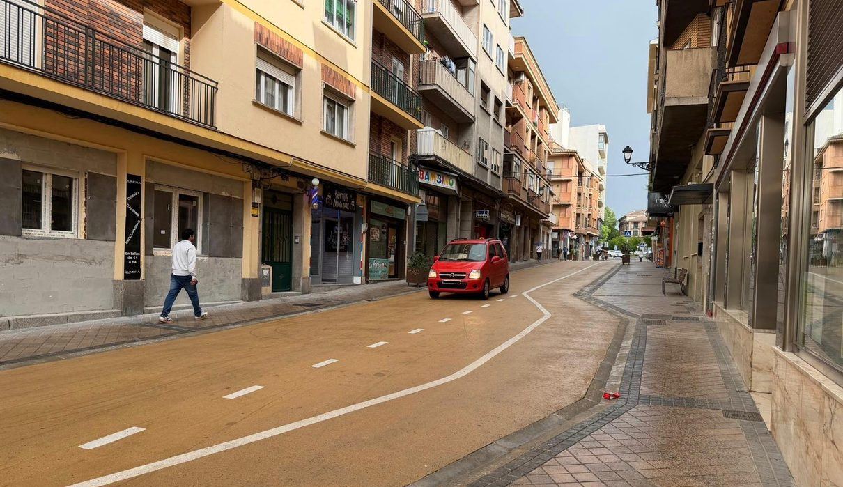 La calle Blanca de Silos cumple dos años peatonal y Ciudadanos alerta de su abandono progresivo