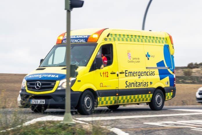 Un conductor de 50 años resulta herido tras una colisión en cadena en la A-601 a su paso por Navalmanzano
