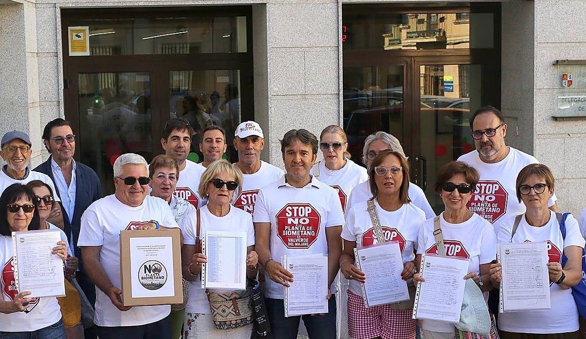 Casi 8.000 vecinos dicen no a la planta de biometano que amenaza el agua y la tranquilidad de Valverde del Majano