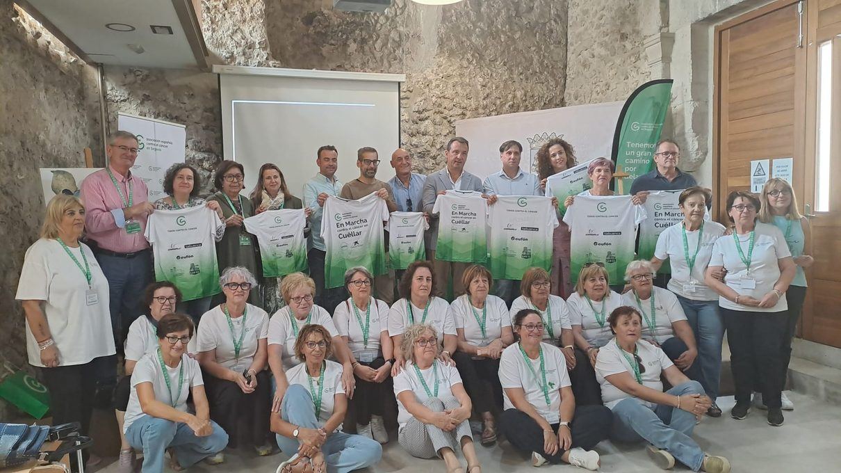 Cuéllar se une contra el cáncer el próximo 4 de octubre en su VI Marcha solidaria