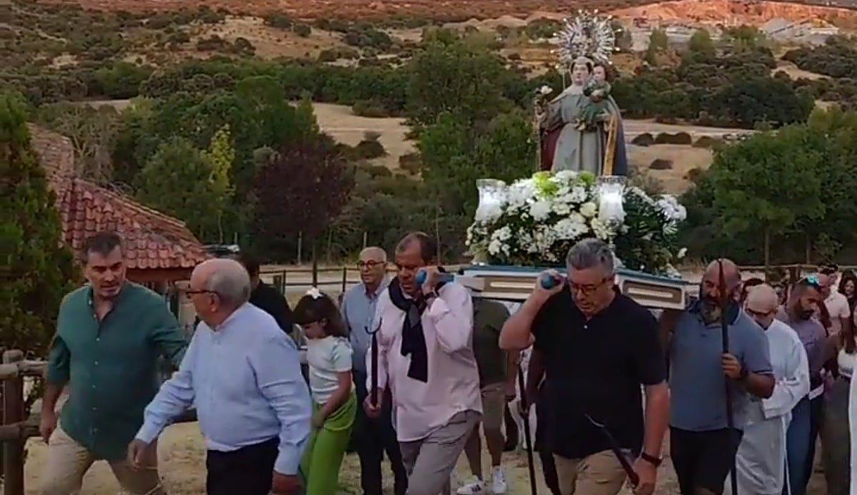Vegas de Matute celebra sus fiestas mayores con la Virgen de Matute como protagonista tras el duro verano del incendio