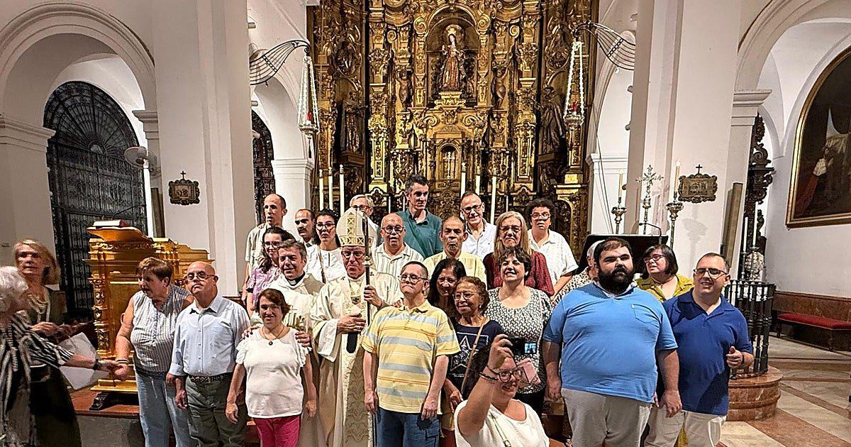 ANIDI celebra medio siglo de inclusión en Dos Hermanas con una misa presidida por el arzobispo de Sevilla