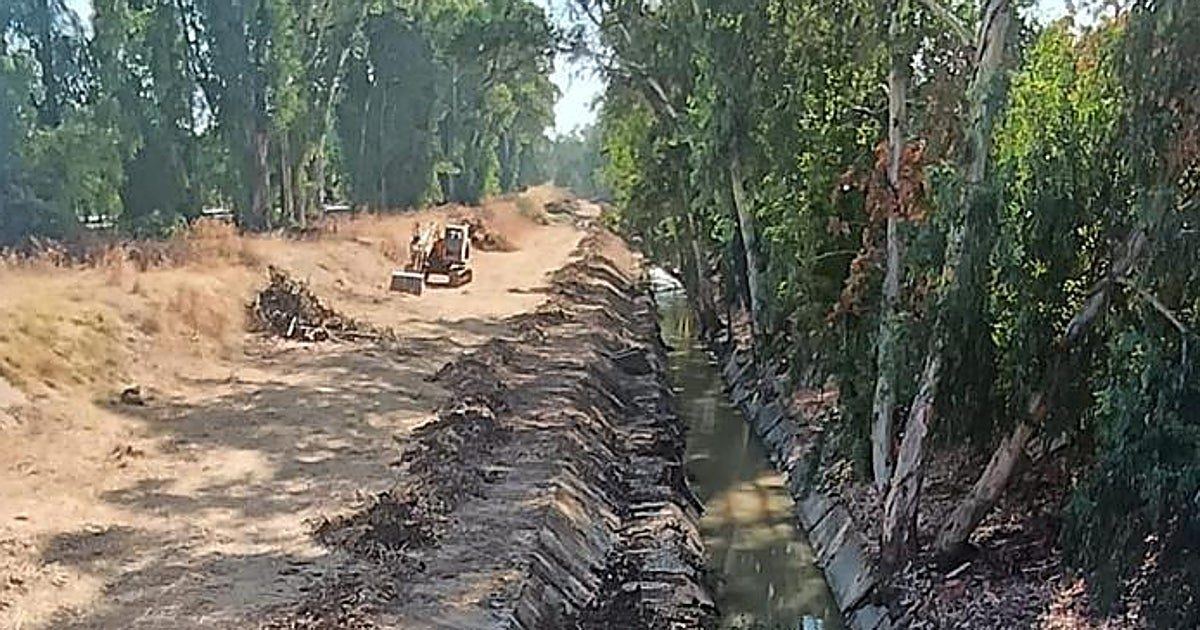 Sevilla hace el trabajo que el Gobierno ignora: limpia el Tamarguillo para frenar las inundaciones de la SE-20