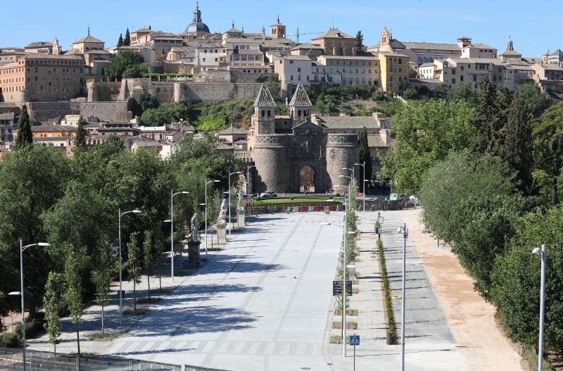 Toledo corta el paseo de Merchán durante tres semanas para acoger dos grandes ferias de otoño