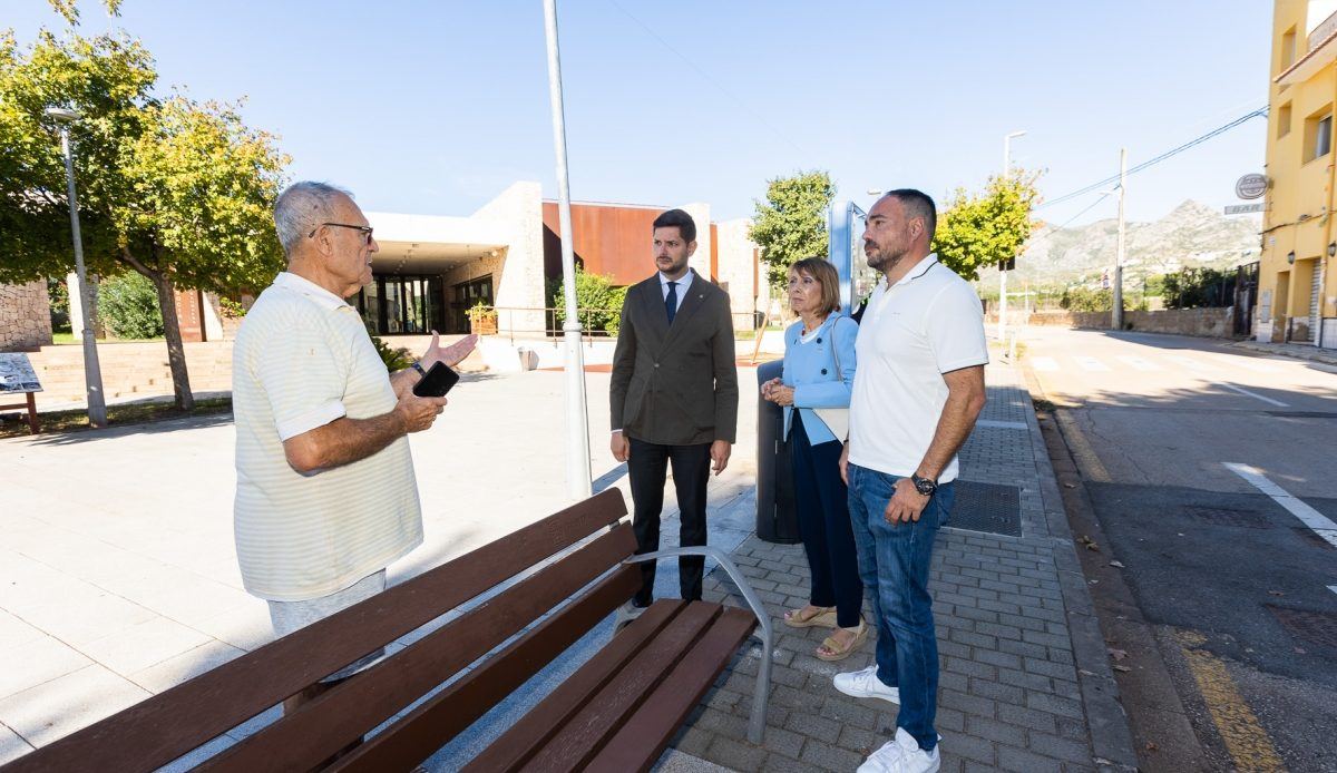 Gandia invertirá medio millón en renovar las tuberías de Marxuquera y los vecinos no pagarán nada más en el recibo