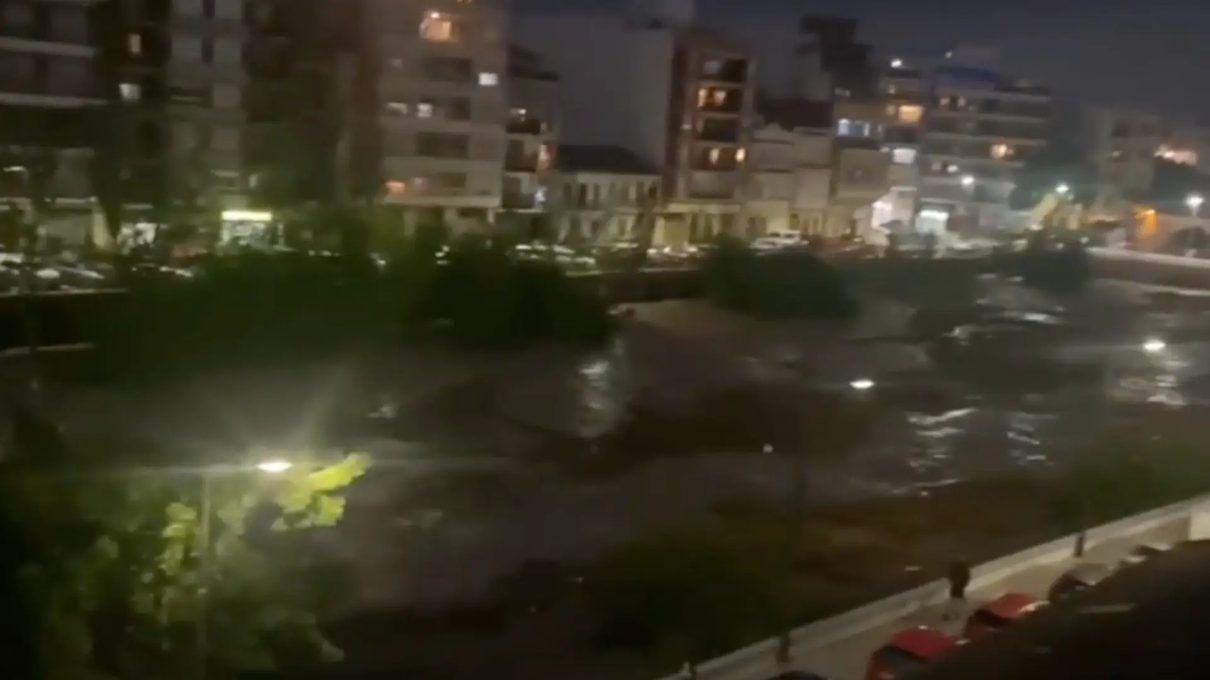 La 'zona cero' de la dana vuelve a vivir una noche de angustia tras desatarse las lluvias más intensas del año en Valencia