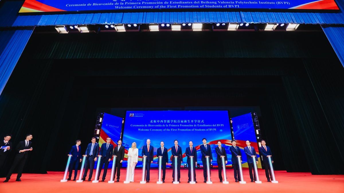 La UPV abre en China su primer campus en el extranjero con casi 400 alumnos y 63 valencianos entre ellos
