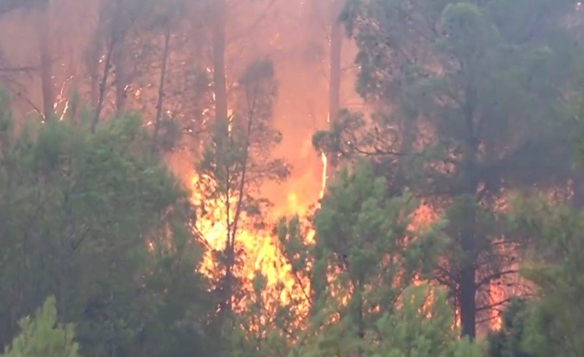 El incendio de Tuéjar supera las 880 hectáreas y el operativo lucha contra el reloj antes de la llegada de una tormenta
