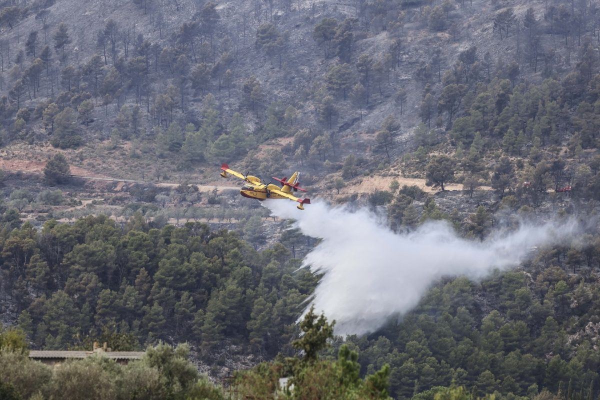 El incendio de Tuéjar vuelve a dar señales de vida cerca del embalse de Benagéber