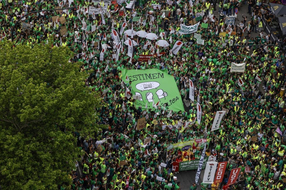 El sindicato STEPV llama a salir en bici y patinete por València el 11 de septiembre para protestar por la educación pública