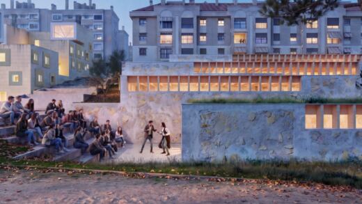 Parquesol tendrá un espacio joven con sala de cine y salas de ensayo que imita la silueta del cerro junto al Pisuerga