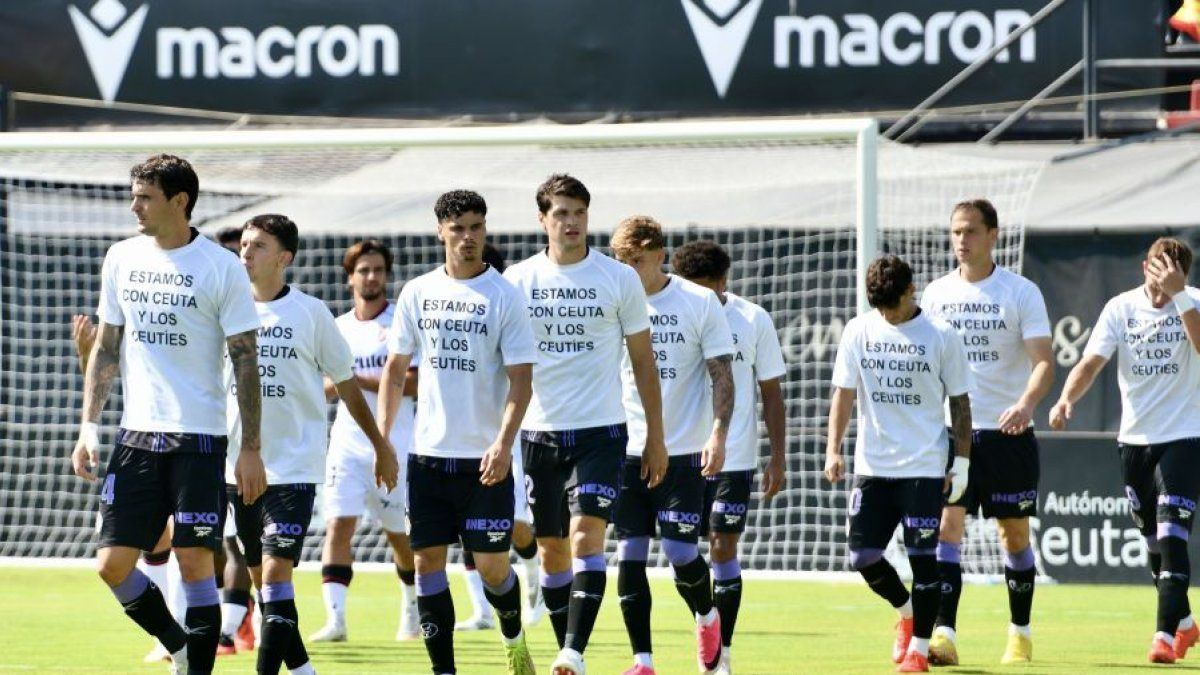 Escribá defiende su planteamiento ante el Ceuta mientras el Valladolid sigue sin ganar fuera de casa