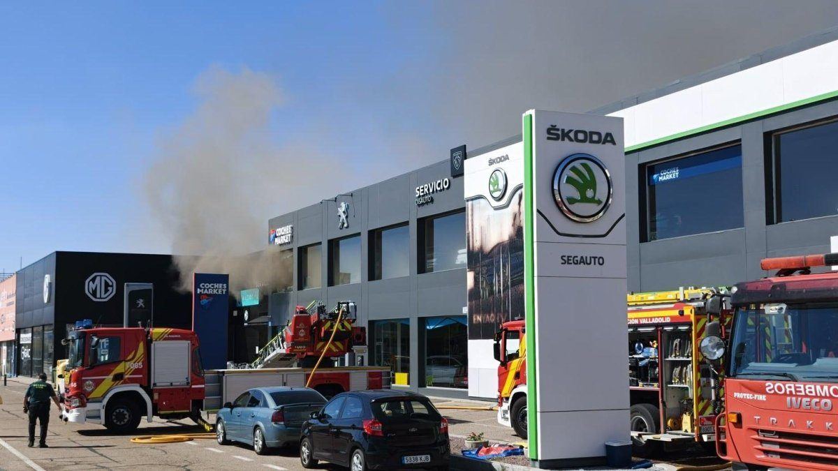 La Diputación cierra la puerta a recuperar el convenio de bomberos con la capital tras el incendio en Zaratán
