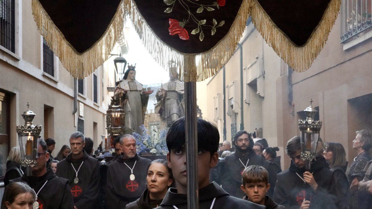 Valladolid saca a la calle nueve imágenes de clausura para honrar los 800 años de San Francisco de Asís