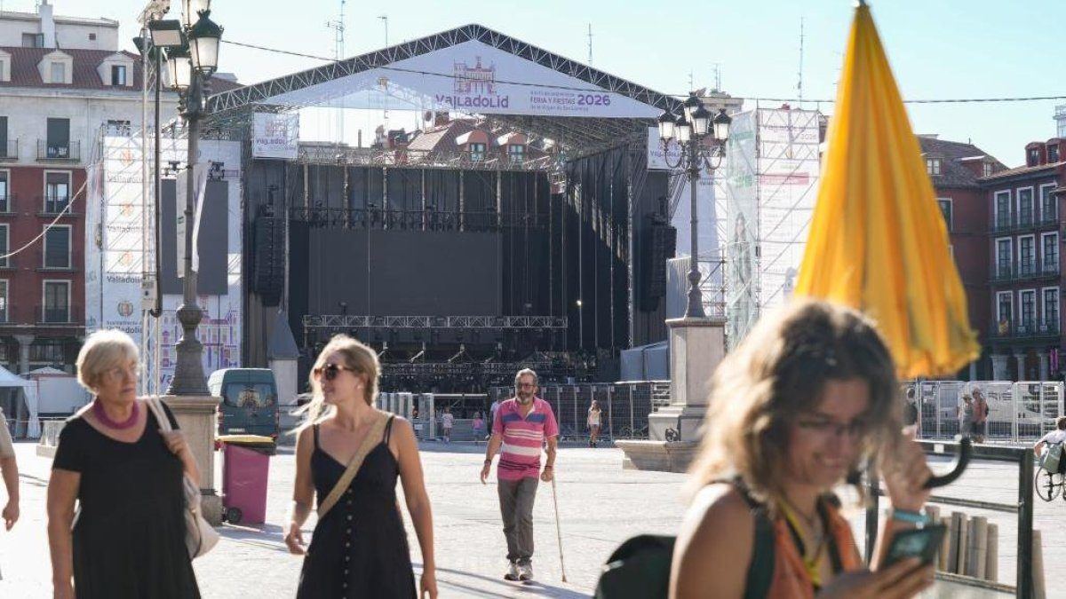 Valladolid da el pistoletazo de salida a diez días de Ferias y Fiestas de la Virgen de San Lorenzo