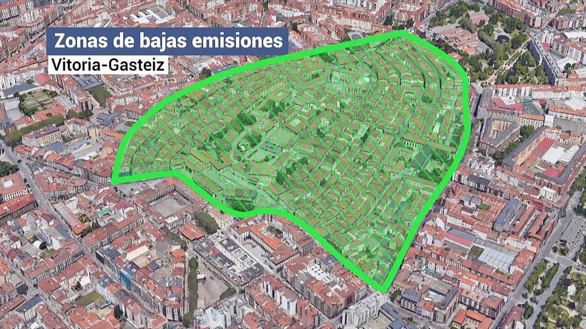EH Bildu lleva al pleno la defensa de los vecinos sin etiqueta tras la marcha atrás de PSE y PNV en la ZBE de Vitoria