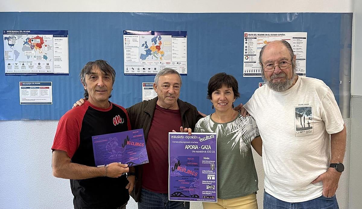 Los Mikelines de Abetxuko arrancan esta semana con el antimilitarismo y la memoria del 3 de marzo como ejes de la programació