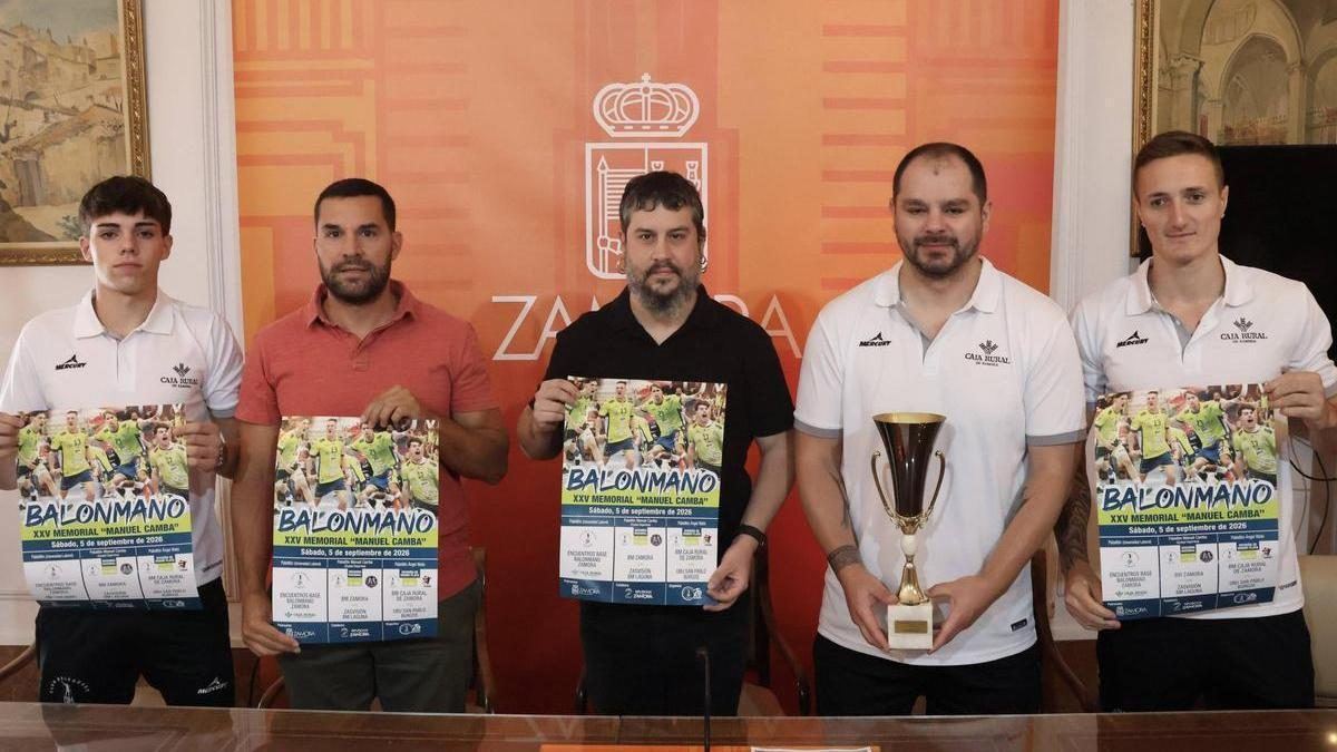 Zamora celebra 25 años del Memorial Camba con un duelo de alto nivel para cerrar la pretemporada pistacho