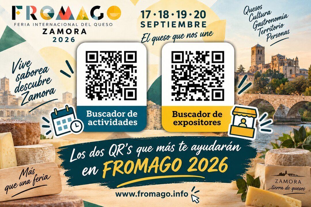 Zamora se convierte cuatro días en la capital del queso con tres kilómetros de feria y tecnología al servicio del visitante